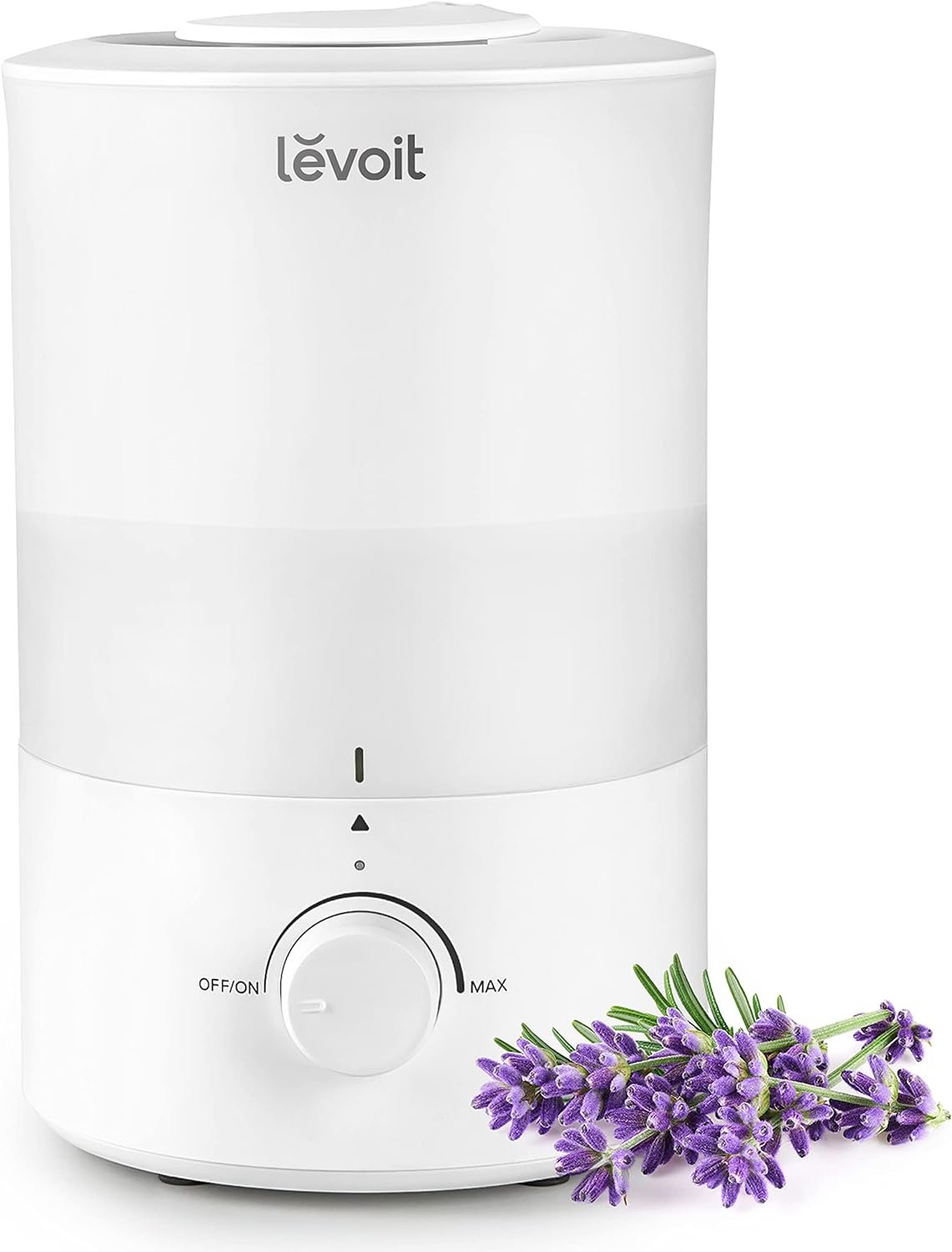 LEVOIT Humidifiers for Bedroom, Quiet (3L Water Tank) Cool Mist Top Fill Essential Oil Diffuser with 25Watt for Home Large Room, 360° Nozzle, Rapid Ultrasonic Humidification for Baby Nursery and Plant